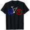 Vélo tricolore, cycliste française, cyclisme T-Shirt