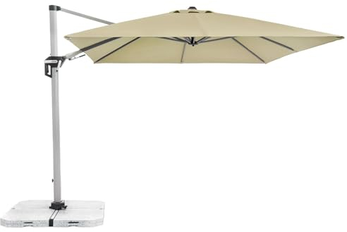 Doppler Pendelschirm 'Active', 350 x 260 cm, Natur