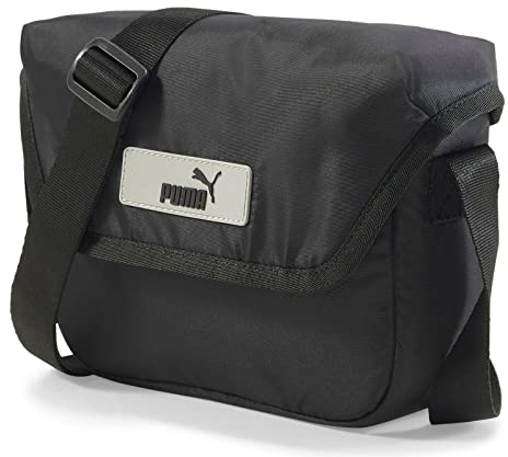PUMA Damen Core Pop Mini Msg Umhängetaschen, Schwarz, Einheitsgröße