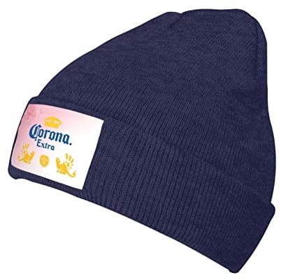 DJNGN Kompatibel mit Corona Beanie Mützen Extra Strickmütze Skull Caps für Männer Frauen Winter Warme Skimütze Chemo Mütze Unisex Kopfbedeckung Geschenk