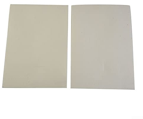 2PCS 210mm×297mm Ceramic Fiber Gasket Paper, Heat Resistant Flue Pipe Chimney Sealing Material For Stove Pipe Flaps - A4 3Mm