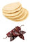Tortillas mexicanas auténticas con Nixtamal 500 g y guajillo de chile, piezas enteras, secadas al sol, 100 g