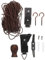 DECHOUS 1 Kit di Cordina per Tende in bambù Accessori per Tende a Pacchetto in bambù Viti Cieche Domestiche Parti di Riparazione per Tende Persiane Corda per Tende Poliestere