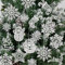 Weihnachtsbaum Deko -42 Stück Silber Glitter Schneemann Rentier Weihnachtsmann Schneeflocken Ornamente Glitter Weihnachtsbaumschmuck in 10 Verschiedene Form und mitglieferte sibberne Fäden