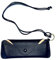 ONEBO Custodia Occhiali, 1 Pezzi Pelle Nero Porta Occhiali, Bottoni Automatici Alla Moda Custodia Occhiali Morbida, per Occhiali Sole, Occhiali Miopia, Occhiali Lettura - Unisex
