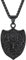 Supcare Viking Hirsch Kette für Herren Wikinger Tier Anhänger Hirsch Amulett Kettenanhänger Hirschschild Halskette Herren Schwarz Nordische Halskette Glücksbringer Wikinger Schmuck für Vater