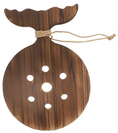 Mipcase Fioriera da Parete in Legno per Piante Interne Decorazione da Fattoria per Esposizione in Stile