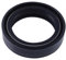 PIAGGIO Gabel-Wellendichtring kompatibel mit Gilera Runner VX 125, Piaggio Beverly 125-250, 30 x 40,5 x 10,5 mm, Schwarz