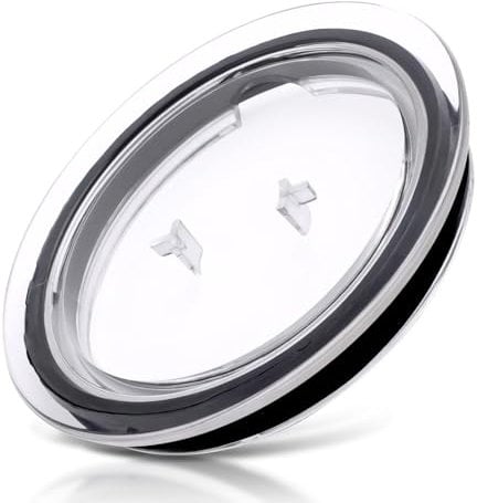 kodivenj Milk Frother Lid for Nespresso Aeroccino 3 3R Model 3593 3594,Plastic Milk Frother Lid,Milk Frother Cover for Nespresso Parts 93271 Krups Coffee Machine Lid Replacement