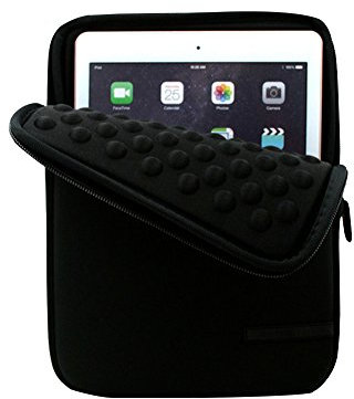 LaoZan Custodia Sleeve con Tasca per Nexus/Kindle Fire/Samsung Galaxy e iPad Mini, 7.9-8,Nero