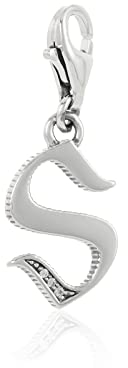 Thomas Sabo Damen Charm-Anhänger Buchstabe S Charm Club 925 Sterling Silber 1599-643-21