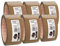 NOPI® Verpackungsklebeband Universal, PP, selbstklebend, 50 mm x 66 m, braun (6 Stück), Sie erhalten 1 Packung á 6 Stück