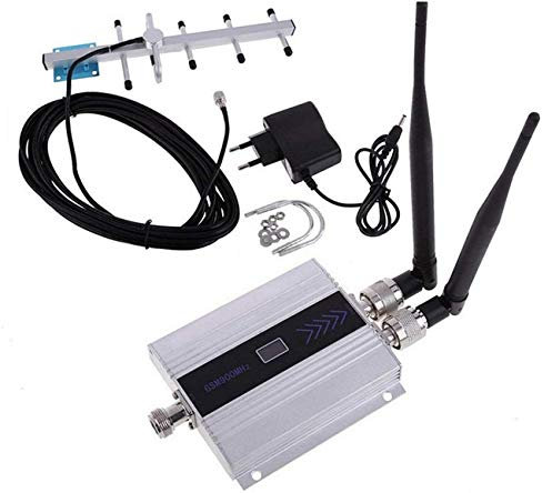 Amplificador de Refuerzo de Señal Móvil repetidor de señal de teléfono Celular Amplificador gsm 900 MHz + Antena Yagi