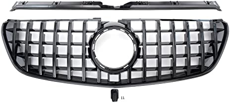 GCP Grill Sport Kühlergrill passt für Mercedes W447 V-KLASSE 360° PANAMERICANA