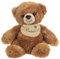 Uni-Toys - Teddybär mit Halstuch Glücksbringer - 25 cm (Höhe) - Plüsch-Bär, Teddy - Plüschtier, Kuscheltier