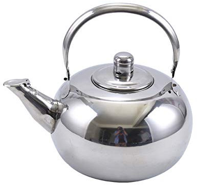 Bollitore Gas Bollitore d'acqua in acciaio inox più spessa per il tè dell'hotel con filtro Hotel Caffettiera ristorante Bollitore Tè Bollitore da campeggio Teiera Bollitore Acqua