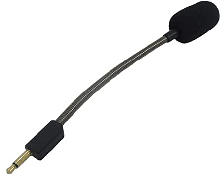 Yaowanguan Remplacement du Micro pour Les Casques de Jeu Razer BlackShark V2/V2 Pro/V2 SE,Microphone à Perche de Jeu détachable avec Prise 3,5mm avec Mousse (19 cm/7,48inch)