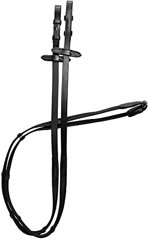 German Riding Antislip Zügel schwarz (Pony)