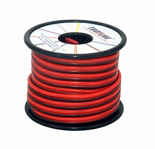 TUOFENG 28awg Filo flessibile in silicone, 28 Gauge Fili di rame stagnato Filo di silicone isolato (6 diversi colori 13 metri ciascuno) (OD: 1.2mm) Filo di collegamento del filo