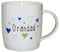 Bone China 12oz Mug Hugs and Kisses Gift Boxed Grandad