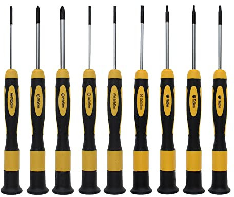 NOREX Set di cacciaviti di precisione magnetici | Slot Croce Torx Mini Set | Set di cacciaviti piccoli