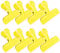 Artcut 8 Pack Bulldog Clips, Binder Clips, Metal Clips Organizing Bills, Files, Photos, Calendars, Drawing Board, Clips Clamps, Bulldog Clips Large Heavy Duty Home & Office Use, Large Clips, Yellow