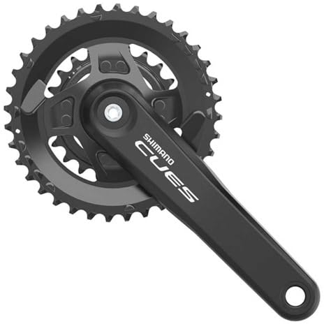SHIMANO Crankset 9/10-speed, Bielle Unisex-Adulto, Multicolore (Multicolore), Taglia Unica