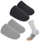 Toe Warmers 2 pairs, Portable Toe Warmers, Reusable Foot Warmers, Neoprene Thermal Toe Warmers, Thermal Foot Warmers for Biking, Running, Hiking