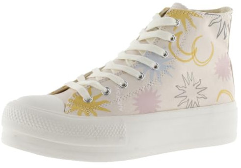victoria Botín Tribu Lona Soles & Sello Retro & Doble Plataforma 1061132 para Mujer Nude 36