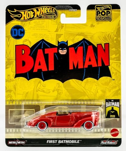 Hot Wheels - Premium Pop Culture 1ST Batmobile DC Batman HVJ40