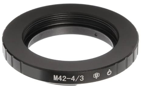 M42-4/3 Adapterring, for M42 Objektiv an for Olympus 4/3 Four Thirds Kamera E-510 E-620 E600