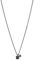 EMPORIO ARMANI Herrenkette Anhänger Glassteine schwarz Edelstahl anthrazit, EGS3083060