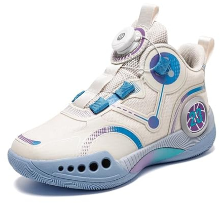 CZHIHANEG Chaussures de Basketball pour Enfants Chaussures de Basketball pour Enfants Fermer Baskets