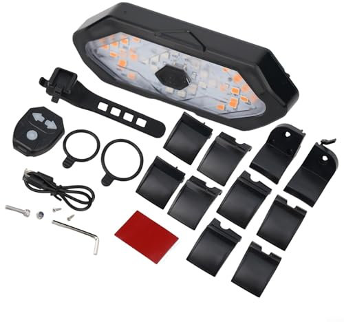 Hohe Helligkeit Elektroroller Blinker Licht, Kabellose Fernbedienung, Einstellbarer Winkel