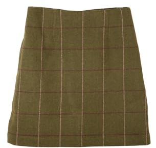 Rydale Ladies Classic Tweed Skirt Womens Country Checked Mini Short Skirts Work