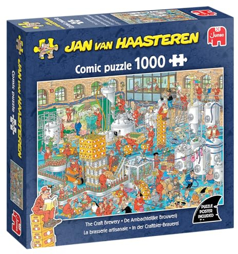 Puzzle: Craftbierbrauerei (Jan Van Haasteren) (1000 Teile)
