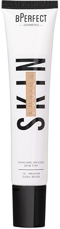 BPerfect Skin Fusion Skin Tint SPF 25 – Lightweight, Buildable Skincare Hybrid for a Radiant, Natural-Look Base – Shade 13 Medium Cool Beige, 30ml