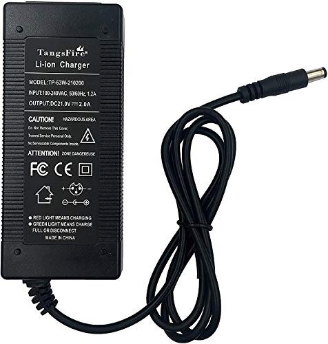 Chargeur de Batterie au Lithium de 21v 18v 2a 5Series 100-240V 21V 2A Chargeur de Batterie pour Batterie au Lithium