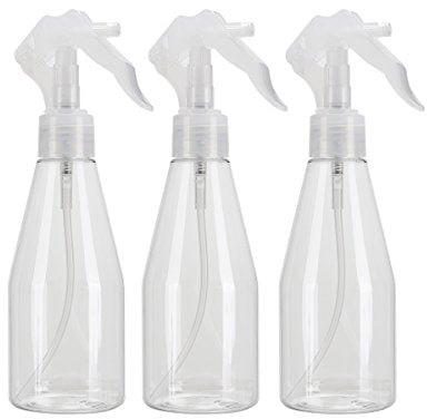 OUNONA 3 Stück 200 ml Sprühflasche Blumensprüher Kunststoff Wassersprühflasche Nachfüllbare Leere Sprühflasche, für Pflanzen, Blumen,Garten