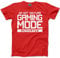 HotScamp Do Not Disturb Gaming Mode Activated Unisex Childrens Kids T-Shirt - Gamer Console Teen Online Games Addict 12-13 Years red