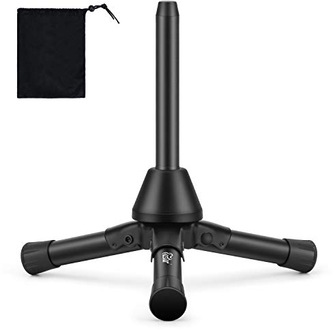 Eastar EST-005 Portable Flute Stand, Noir