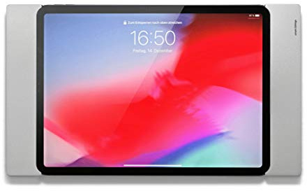 smart things s34 s sDock Fix Pro Argento - Supporto da parete bloccabile e stazione di ricarica per Apple iPad Pro 12,9 USB-C 3a Gen.