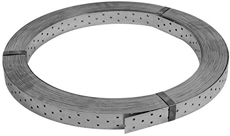 Windrispenband Rispenband Flachverbinder 50 Meter 40 mm feuerverzinkt mit CE (50 Meter)