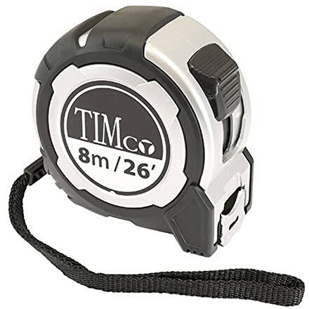 TIMCO 8MTAPEM Maßband, 8 m