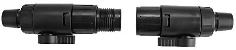 Garosa Aquarium Schlauchverbinder,Aquariumschlauchventil, Aquarium Wasserdurchflussregelventil Schnellverschluss für Fischtanks(16mm)
