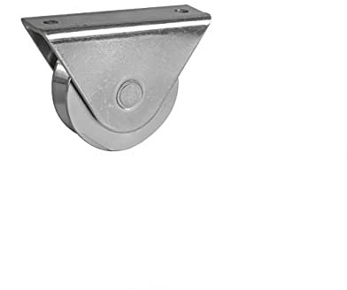 AFBAT Stützrad, Stahl, verzinkt, H 85 x L 120 x T 35 mm