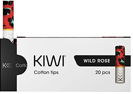 KIWI Ricambi, Tips Ufficiali in Cotone per Sigaretta Elettronica KIWI, Pacchetto da 20, No E-Liquind, No nicotina