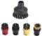 KOCAN Nettoyeur à Vapeur Ensemble de brosses Rondes 5 Pcs Nettoyeurs à Vapeur Buses de Nettoyage Accessoires Accessoires Kit de Remplacement pour Karcher SC1 SC2 SC3 SC4 SC5 SC7 CTK10