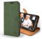Snakehive Leather Wallet for iPhone 14 Pro Max | Genuine Leather Wallet Phone Case with Card Holder | Flip Folio Case/Cover with Stand | Compatible with iPhone 14 Pro Max | (Bottle Green)