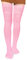 Moon Wood Femmes Chaussettes Hautes Montantes Extra Longues Coton Tricot Chaud Épais Grande Bottes Bas Jambières Rose Bubblegum